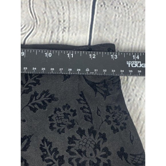 Equestrian Designs Women’s Black Two Tone‎ Floral Trouser Career Pants Size S - Picture 6 of 11